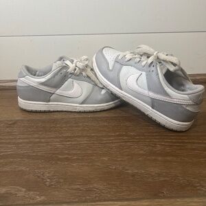 Nike Dunk Low PS Pure Platinum Wolf Gray Youth Sz 3